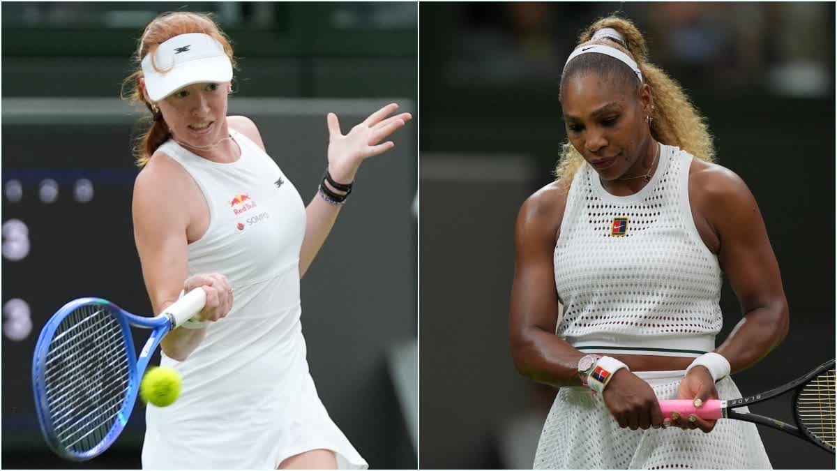 MAYA JOINT BEATS SERENA WILLIAMS