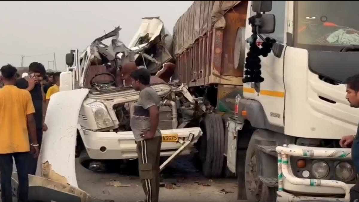 many pilgrims from Rajasthan died after four-wheeler collided with truck in Bathinda, Punjab