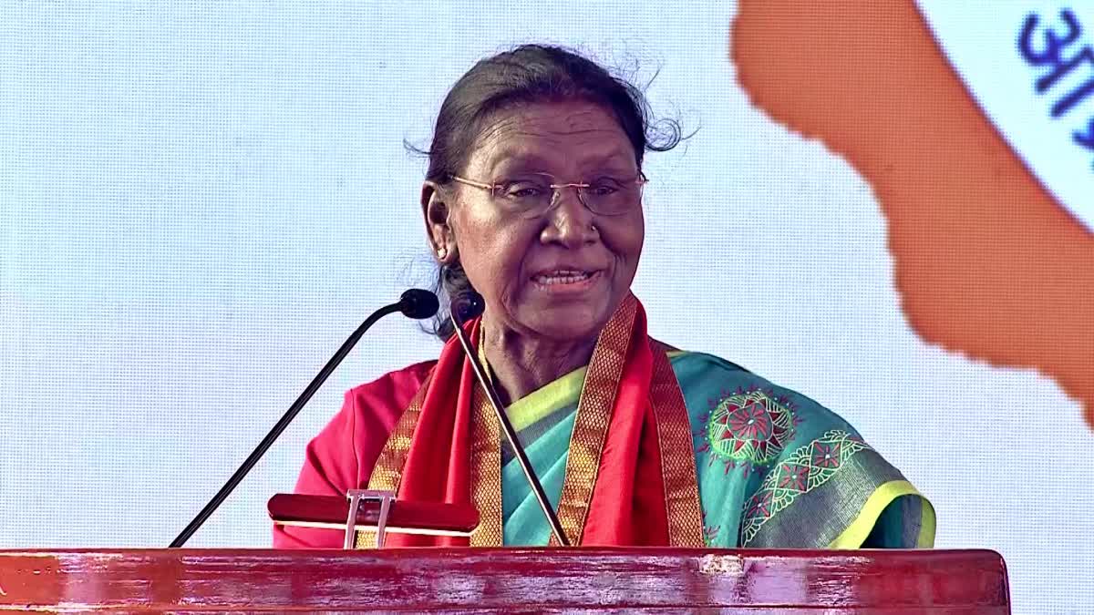 President Droupadi Murmu at Anantapur District