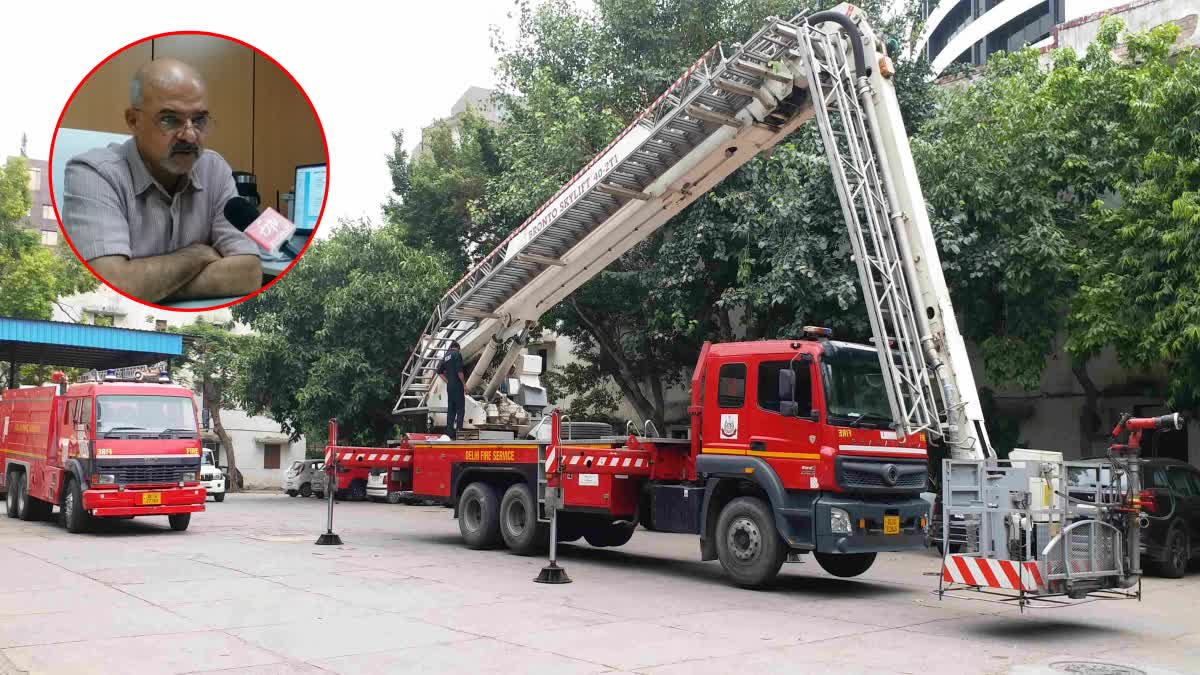 एके मालिक, चीफ फायर ऑफिसर, दिल्ली फायर सर्विस