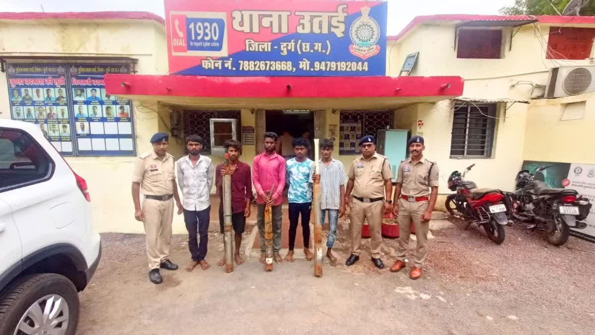 Crackdown on thieves in Durg Bhilai