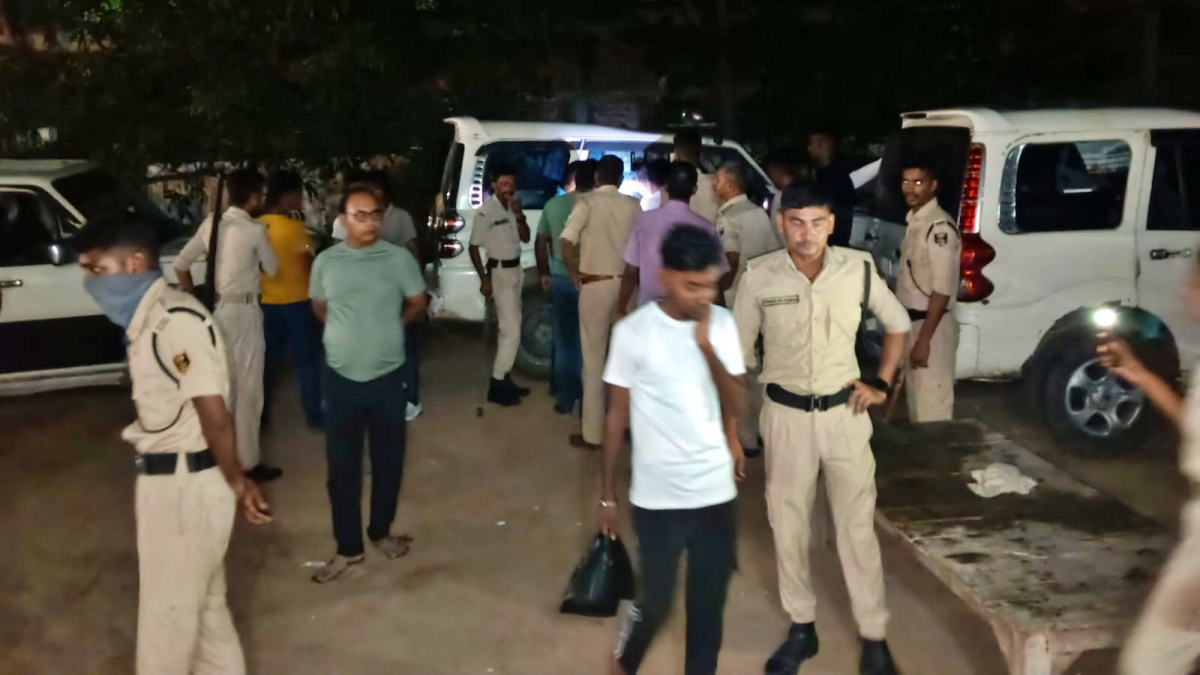 bihar prohibition department team attack