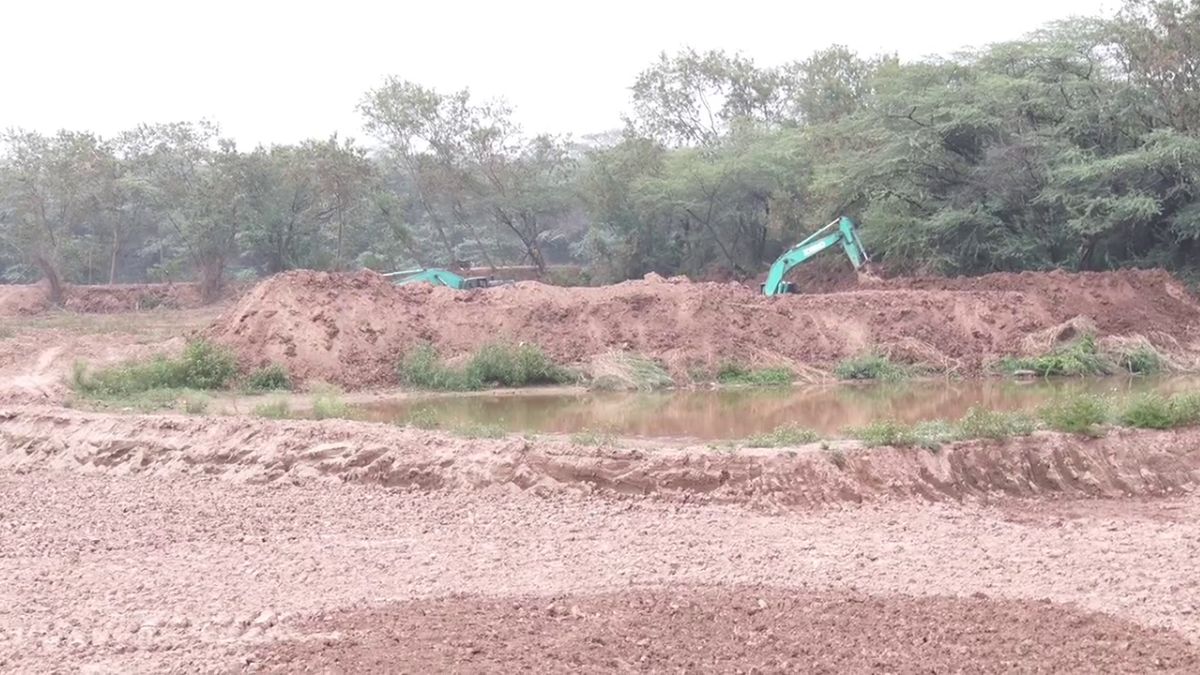 Chandigarh Sukhna Lake Desilting Drive