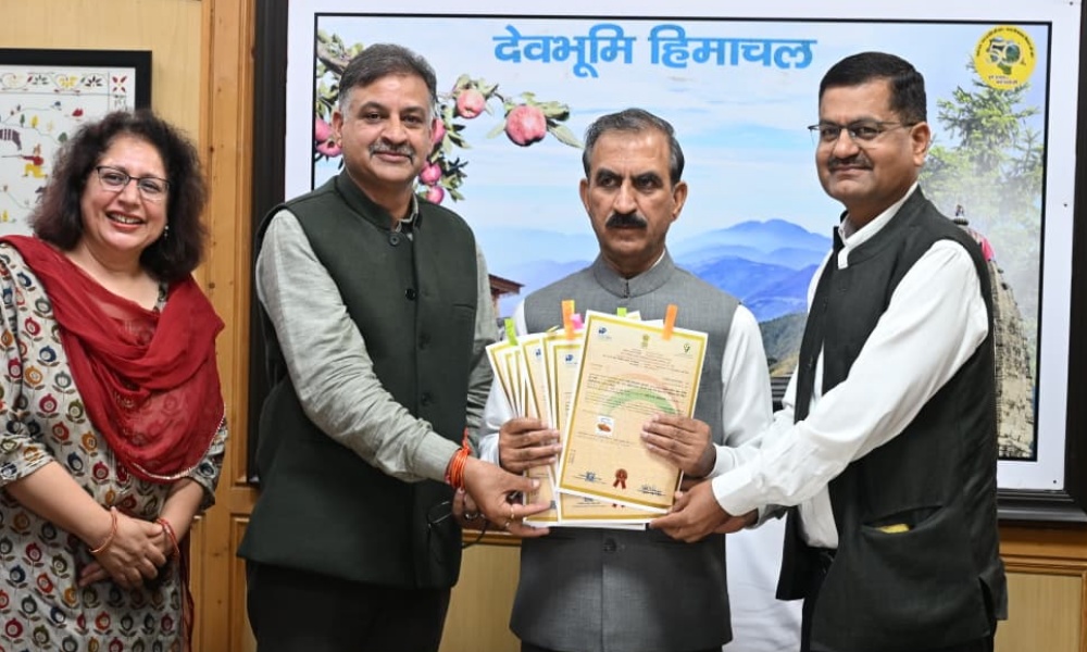 HIMACHAL PRODUCTS GET GI TAG