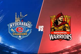 Hyderabad e Champions vs Warangal Warriors