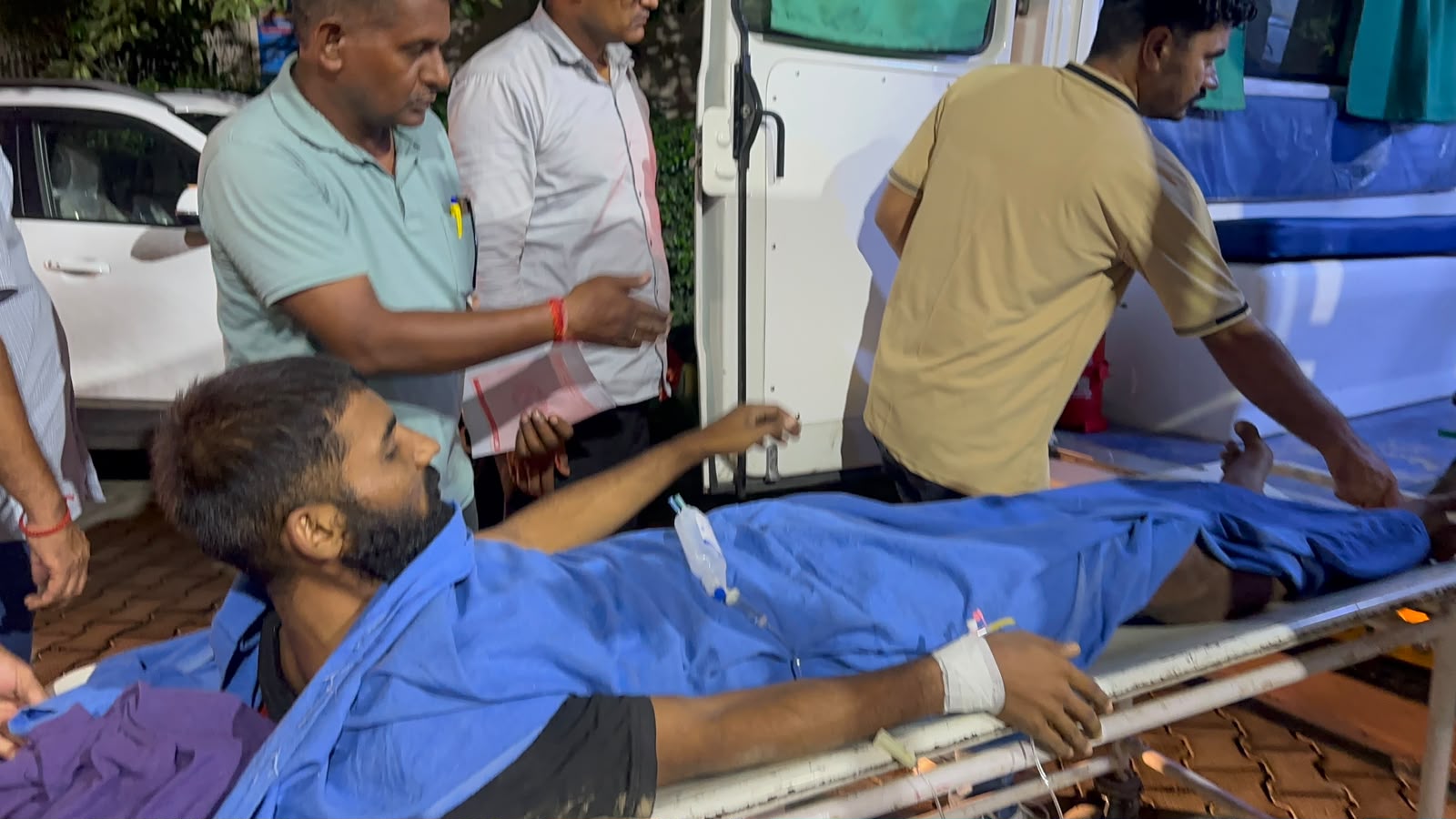 Encounter between police and a criminal in Karnal Haryana