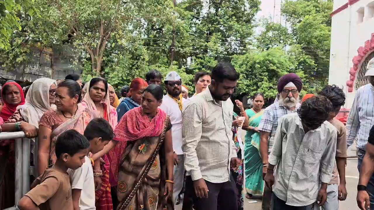 Protest by the residents of Durg