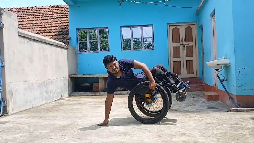 Wheelchair Rugby Player