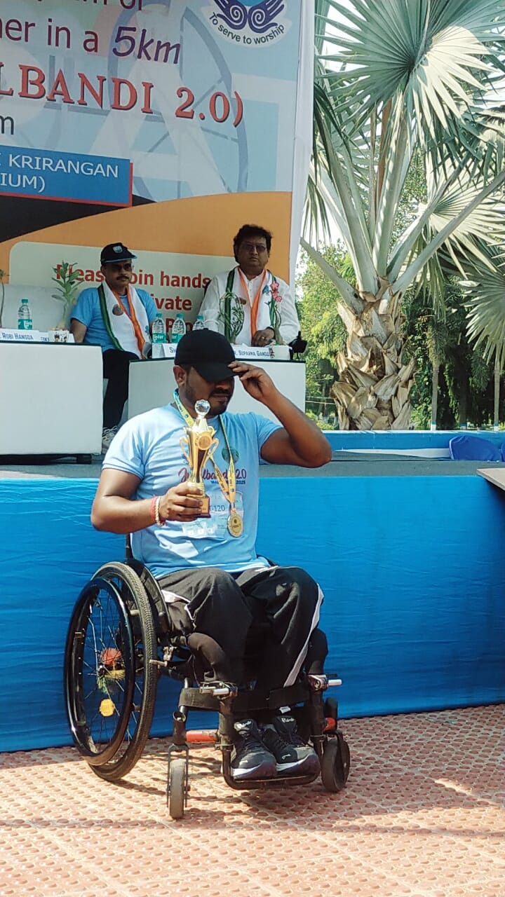 Wheelchair Rugby Player