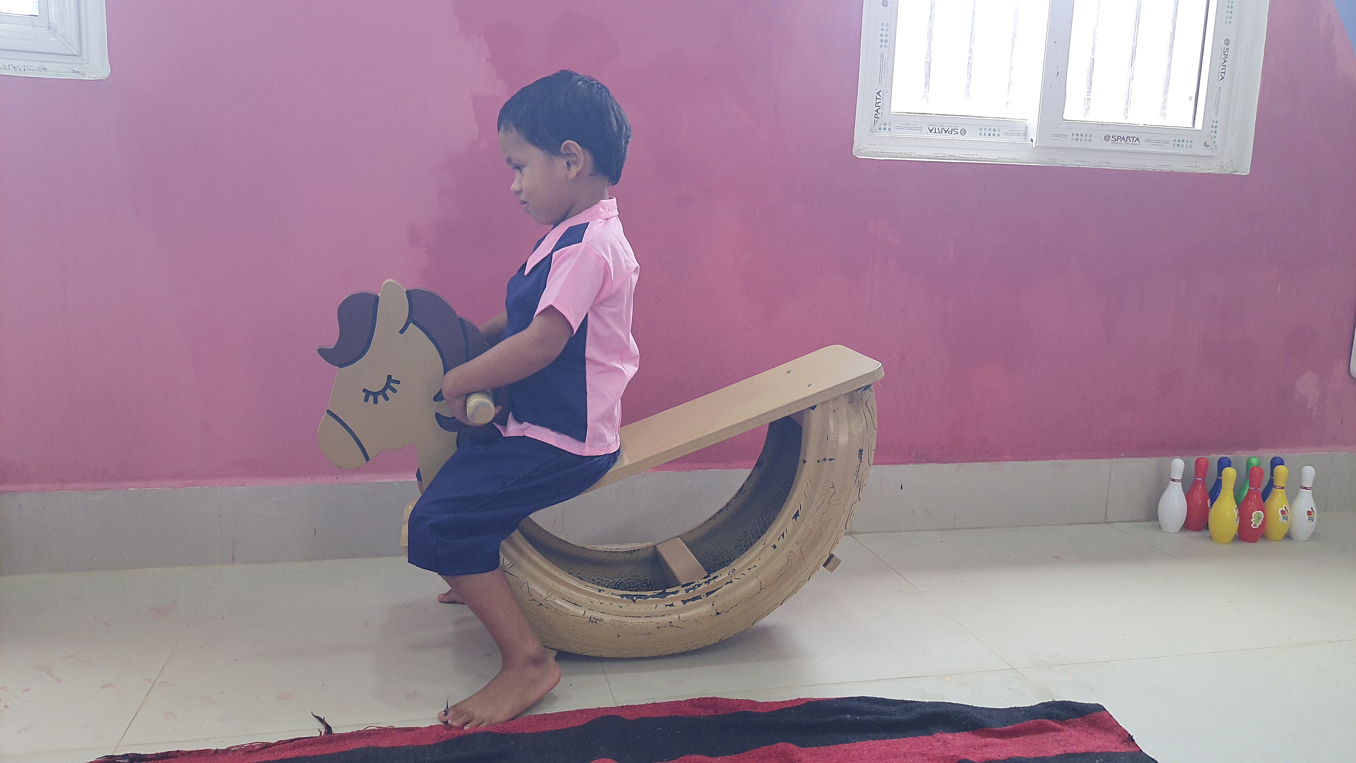 tep into the Veer Surendra Sai Adarsh Anganwadi Centre at Kudopali village, Maneswar block, in Odisha’s Sambalpur district, chances are you will think you are in a private play school.