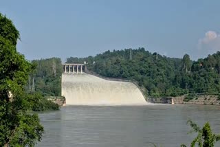 Pong Dam Water level increase