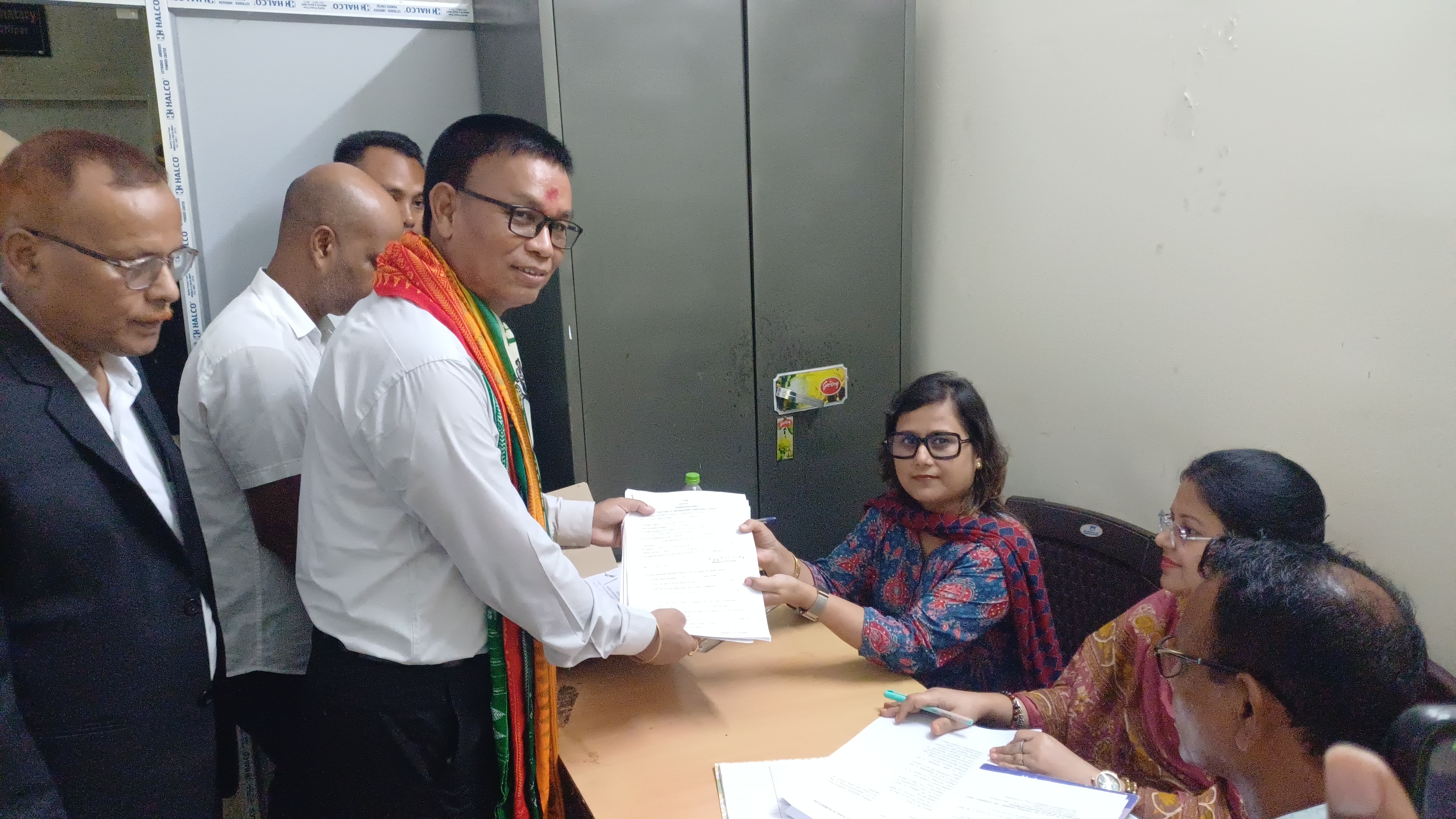 Katiram Boro filed nomination paper in Baksa
