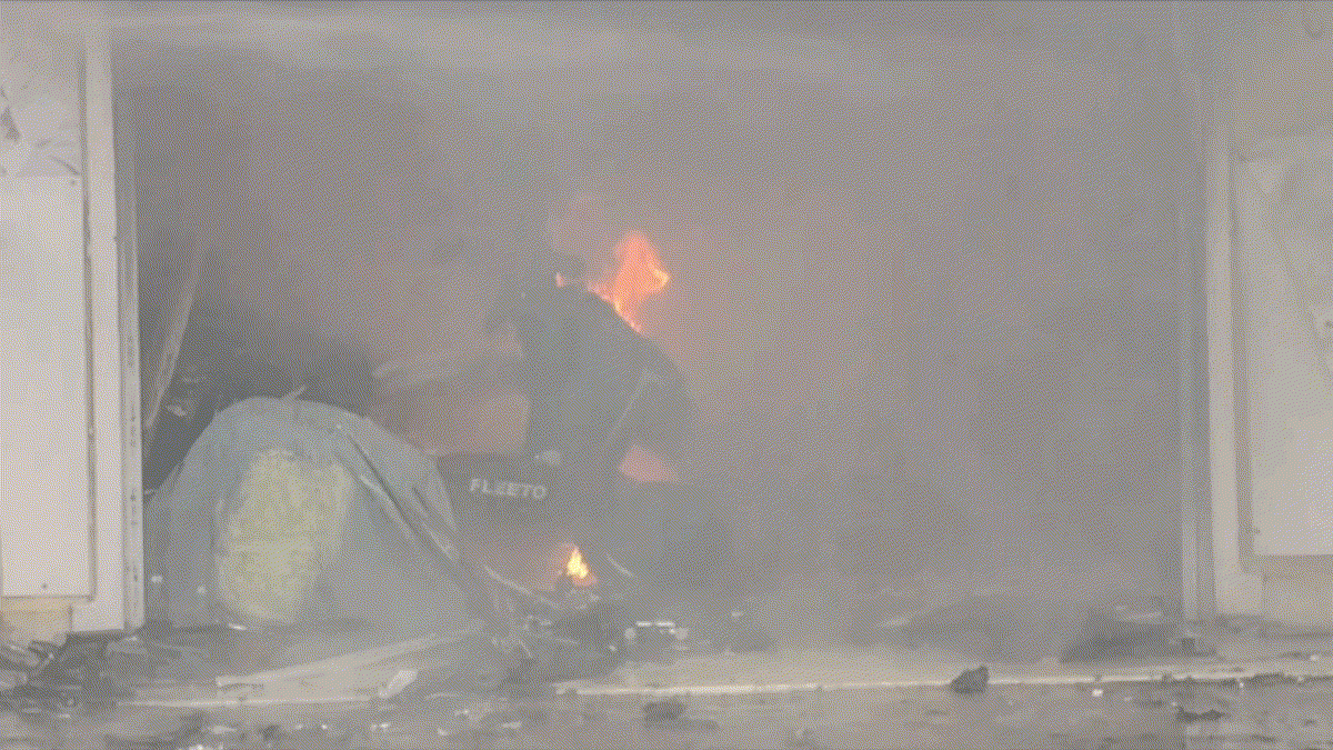 PANAGARH HORRIBLE FIRE