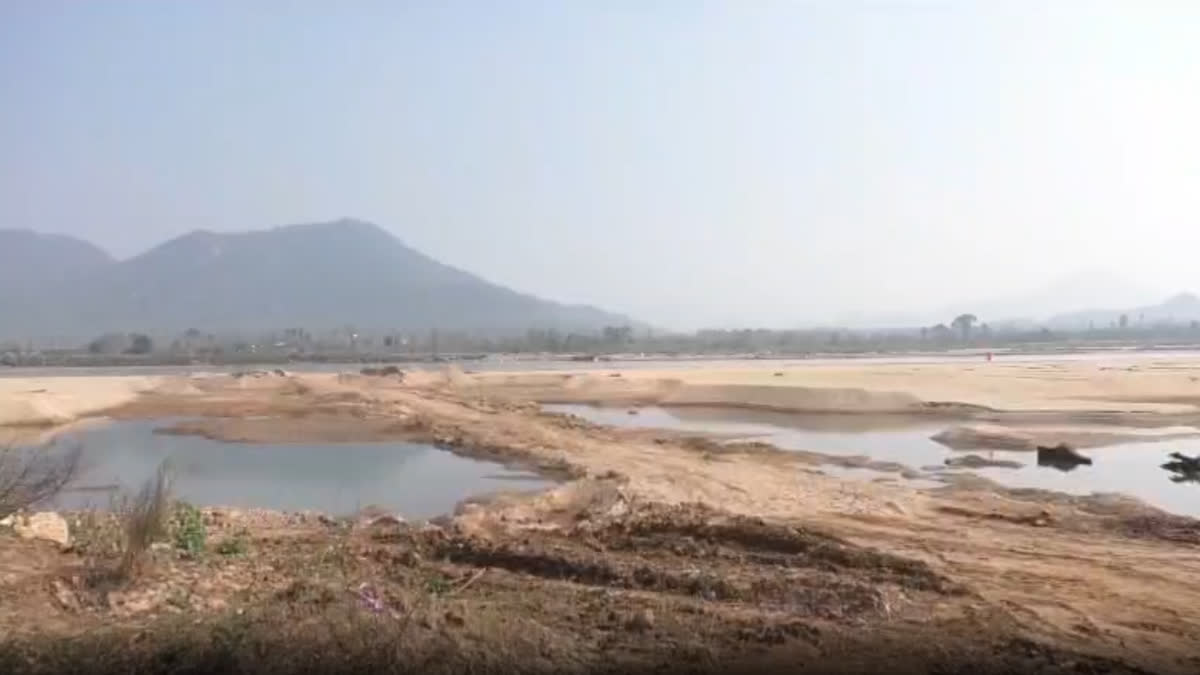 Gajapati natives strongly opposes Naredi Barrage project joint survey for land acquisition