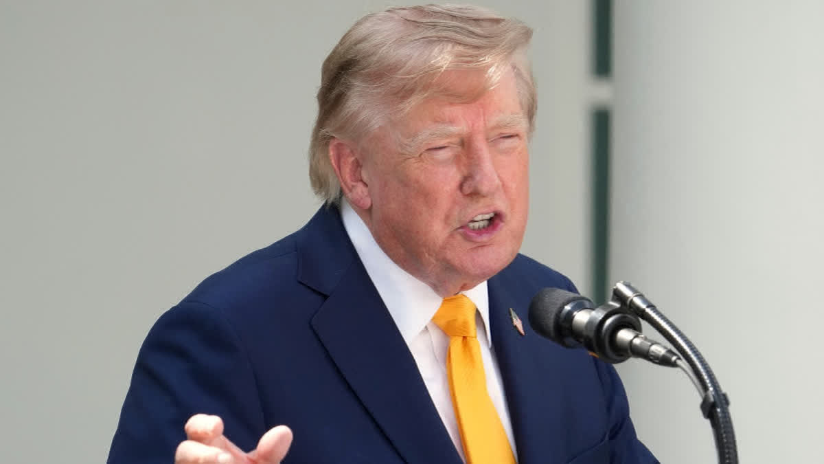 US President Donald Trump