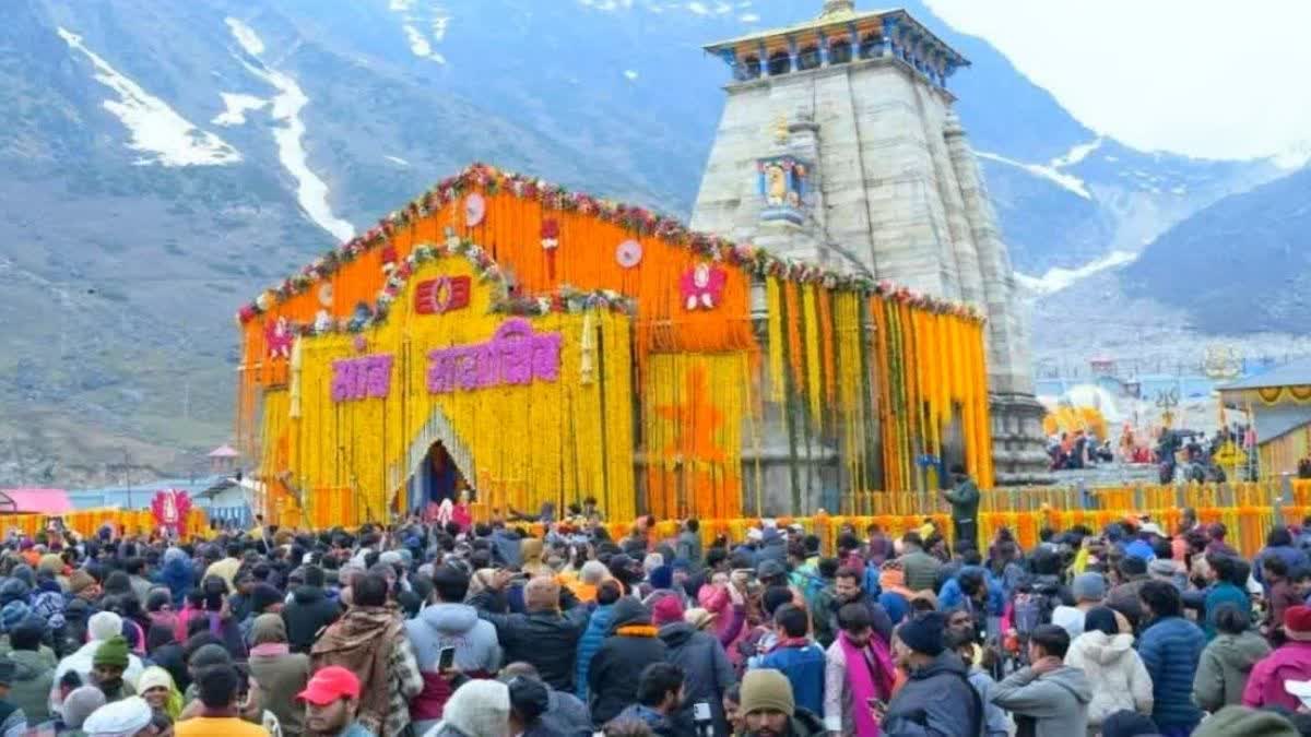 At the Kedarnath Dham