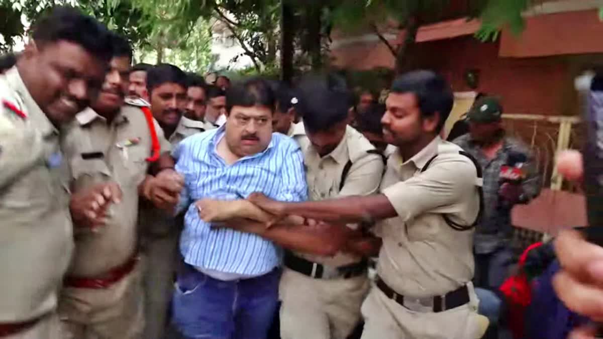 BJP Ramchnader Rao Arrest in Hyderabad