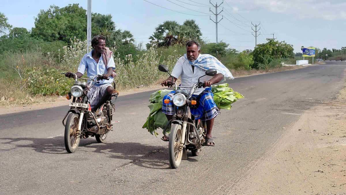 கடும் வெயிலால் வாகன ஓட்டிகள் அவதி