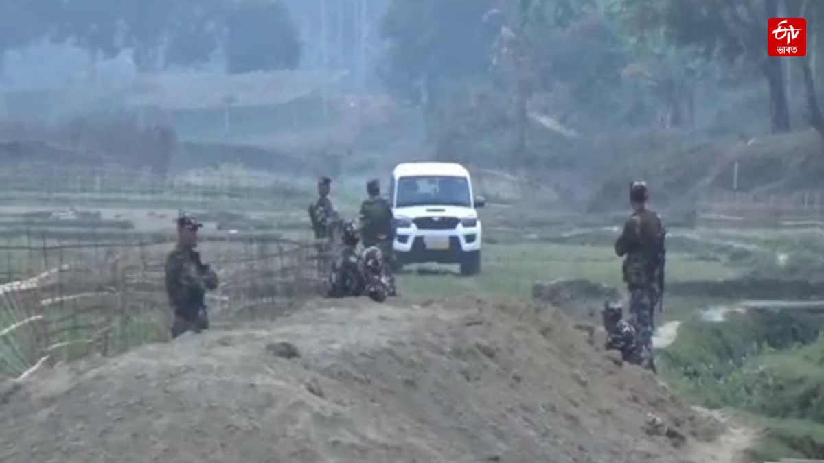 Assam Mizoram border