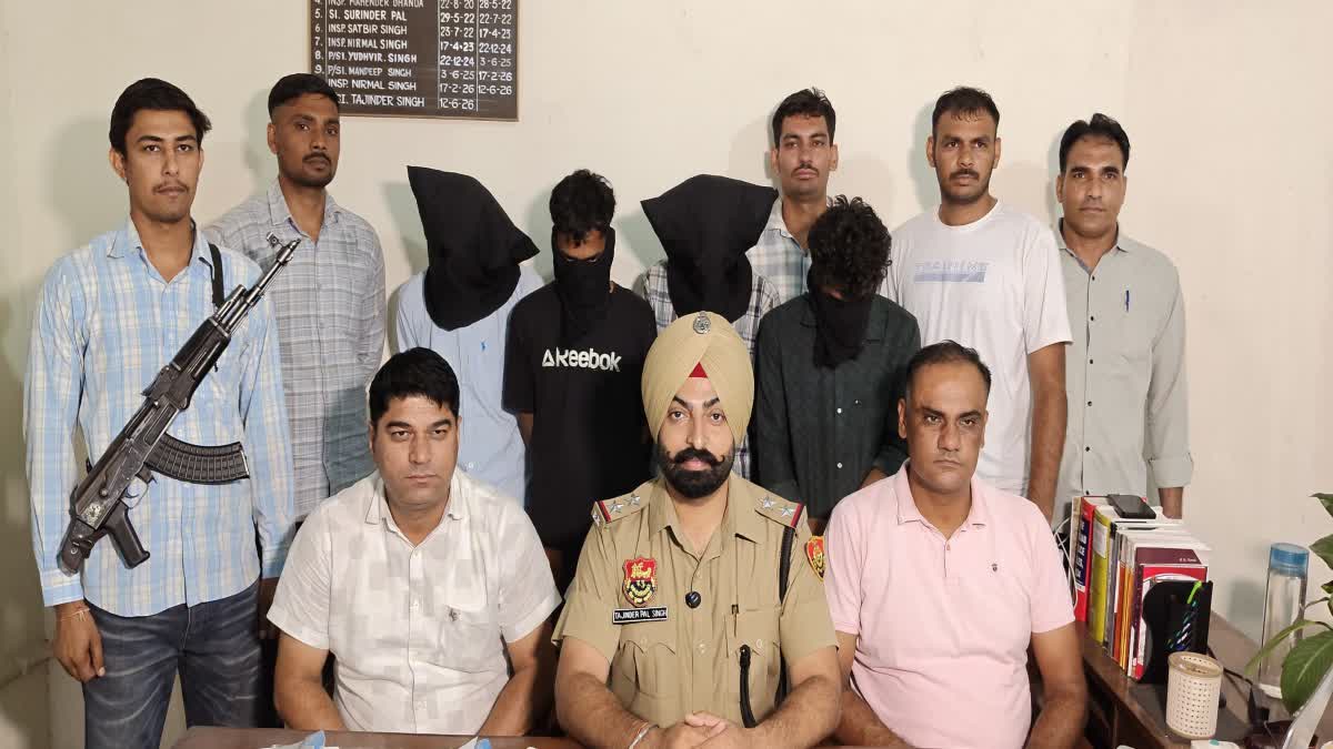 Gang stealing vehicles from Tricity to Himachal busted