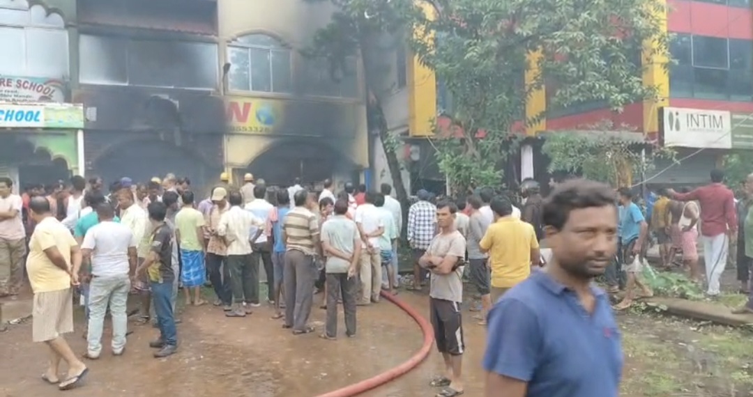 PANAGARH HORRIBLE FIRE