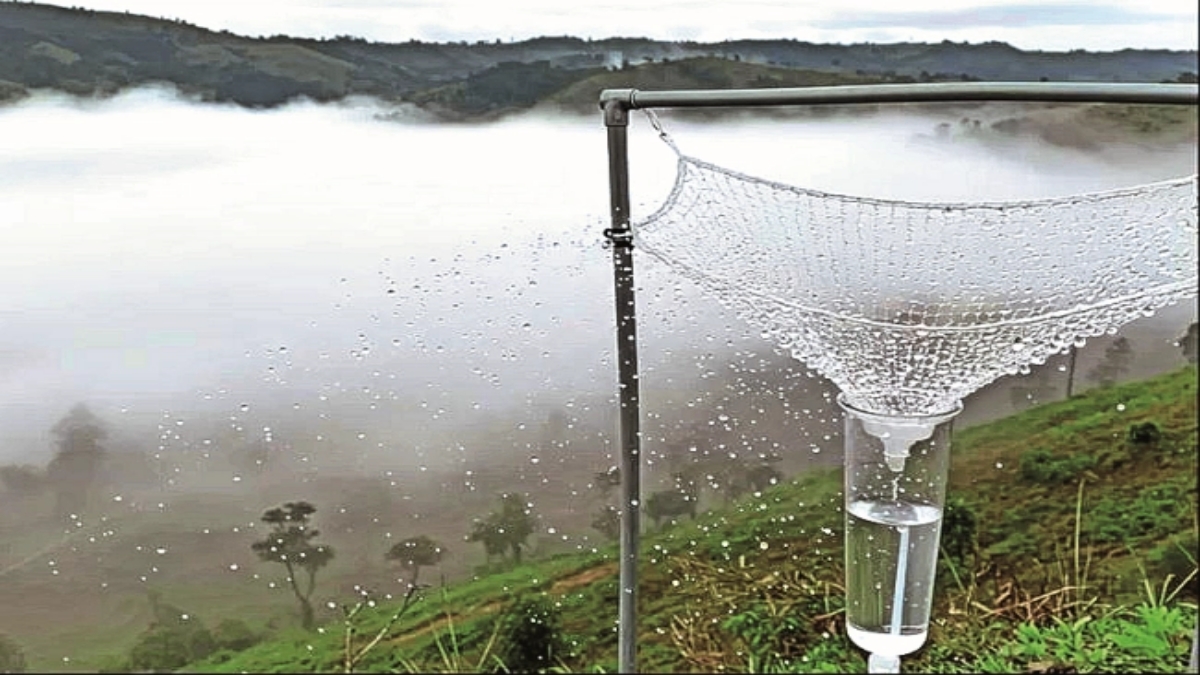 WATER FROM FOG