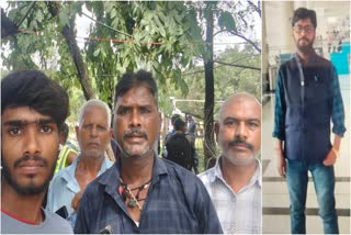 Mahendra Vishwakarma family members from Palamu reached Beneshwar in Nepal in search of him