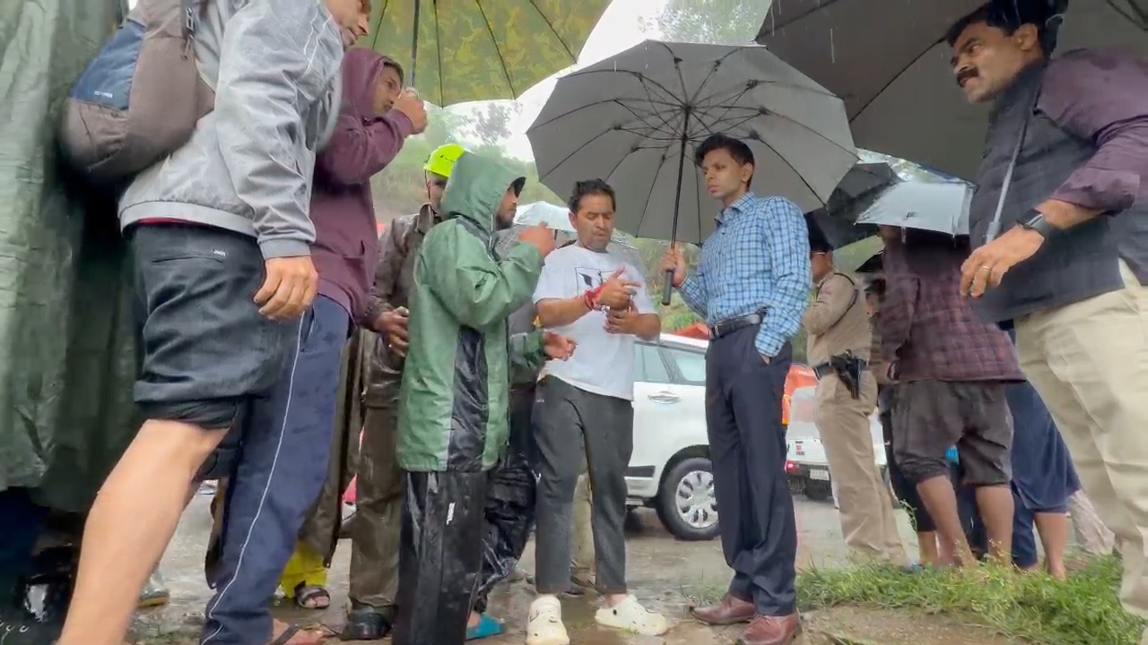 Tin shed collapses