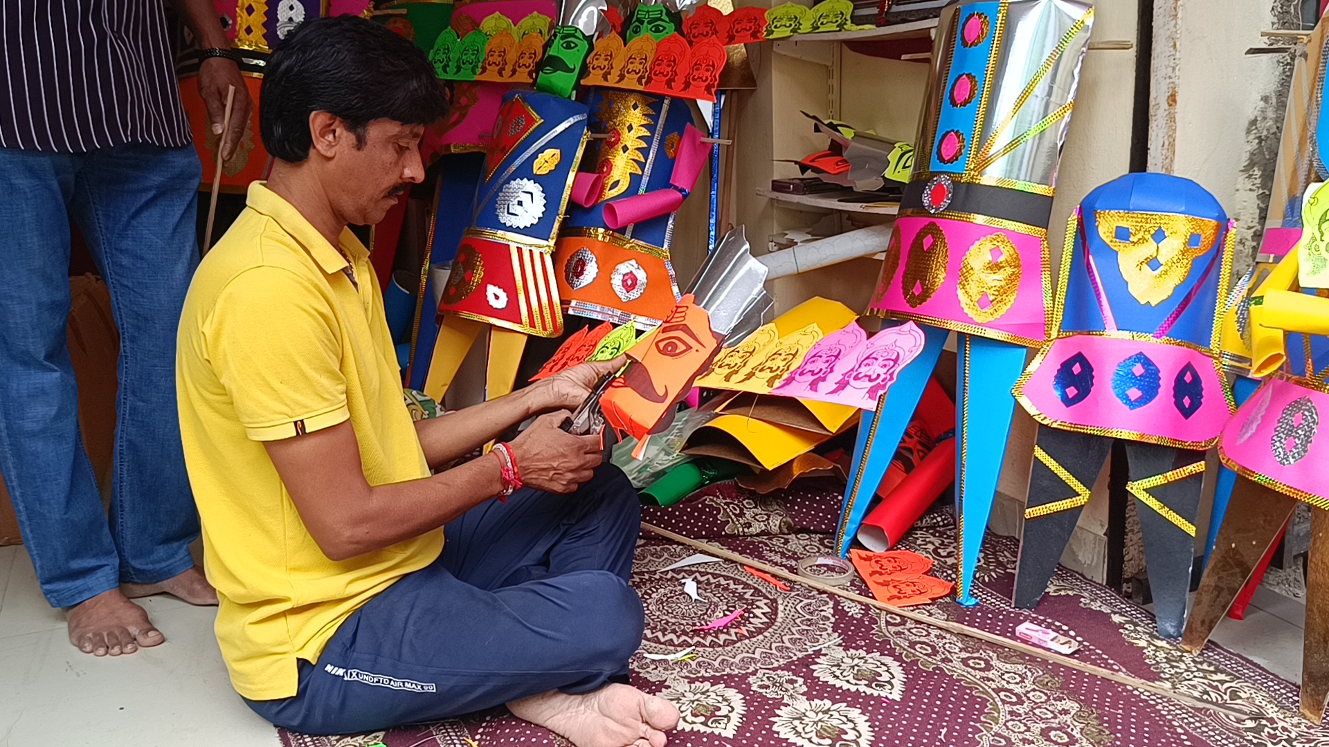 Ujjain Attractive Ravan Effigy sale