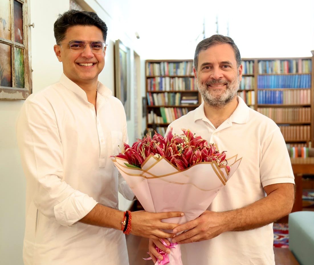 पंजाब कांग्रेस के प्रभारी सचिन पायल और राहुल गांधी