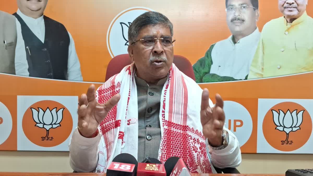 जेएमएम पर बरसे भाजपा के कार्यकारी प्रदेश अध्यक्ष आदित्य साहू, घाटशिला  उपचुनाव में धन बल का प्रयोग का लगाया आरोप