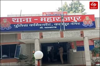 कानपुर में ज्वेलर्स की दुकान से चोरी.