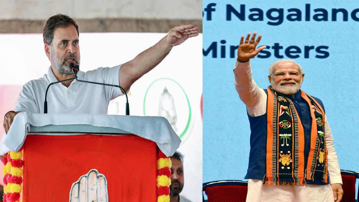 Rahul Gandhi and PM Modi