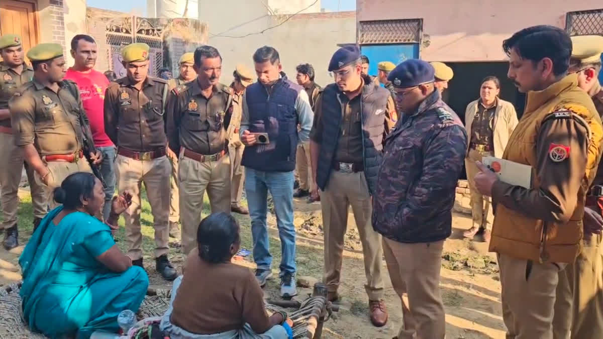 A man killed his sister by slitting her throat with a sharp-edged weapon over a land dispute at Nanheda Aliyarpur village under Dehat police station in Amroha.