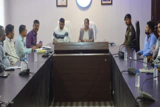 Police And Bank Officers Meeting