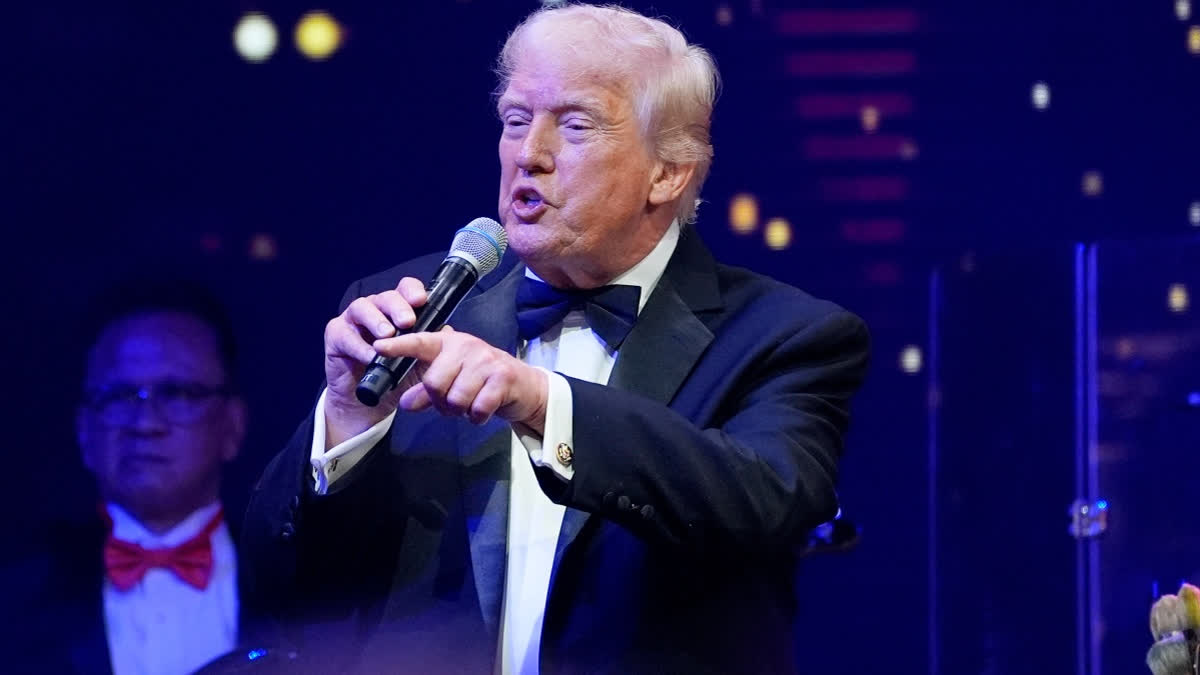 Trump Delays Increased Tariffs On Upholstered Furniture, Kitchen Cabinets And Vanities For A Year President Donald Trump speaks at a New Year's Eve celebration at his Mar-a-Lago club, Wednesday, Dec. 31, 2025, in Palm Beach, Fla.