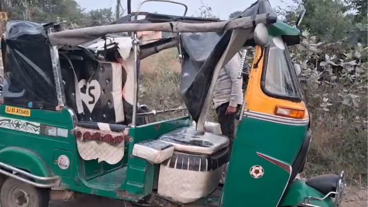 ખેડાના મહુધા પાસે રીક્ષા અને બાઈક વચ્ચે અકસ્માતમાં માતા-પુત્રીનું મોત, ત્રણ ઈજાગ્રસ્ત