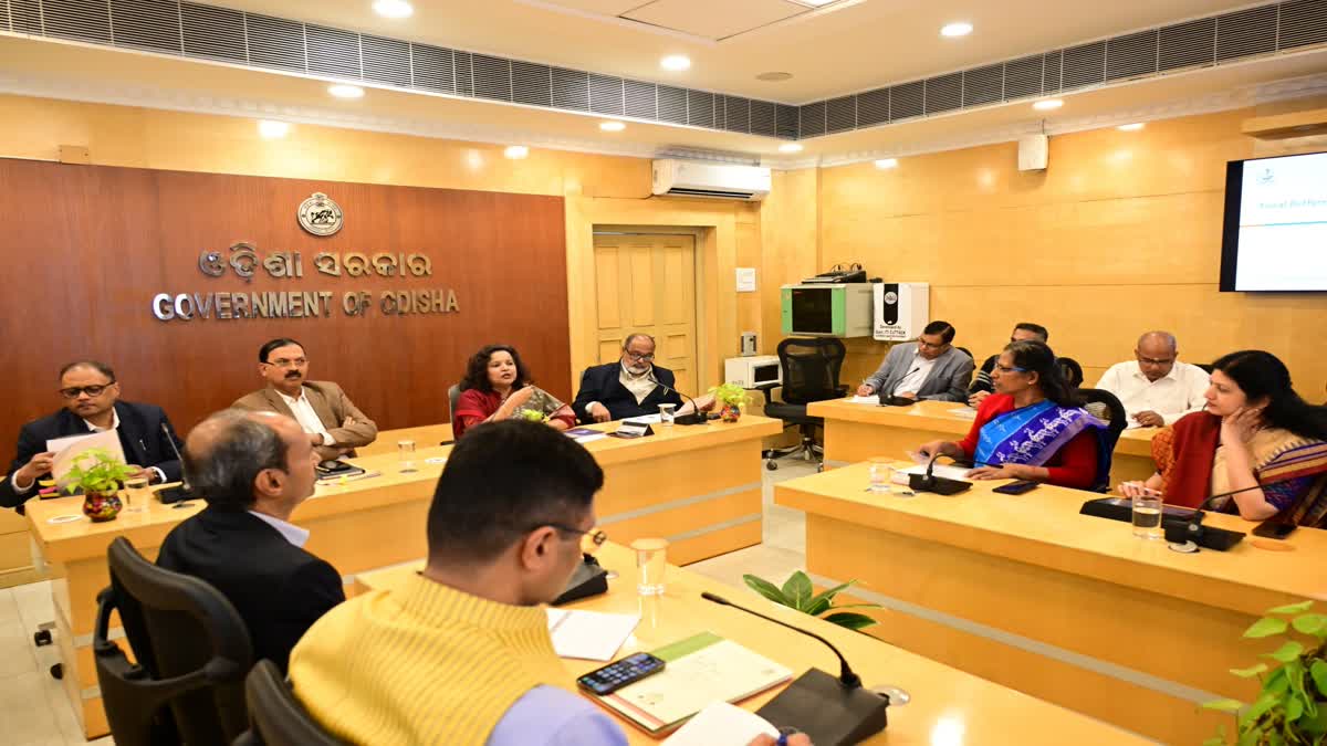 Anu Garg chairs first secretary level meeting toilets to all Anganbadi kendras by march 8