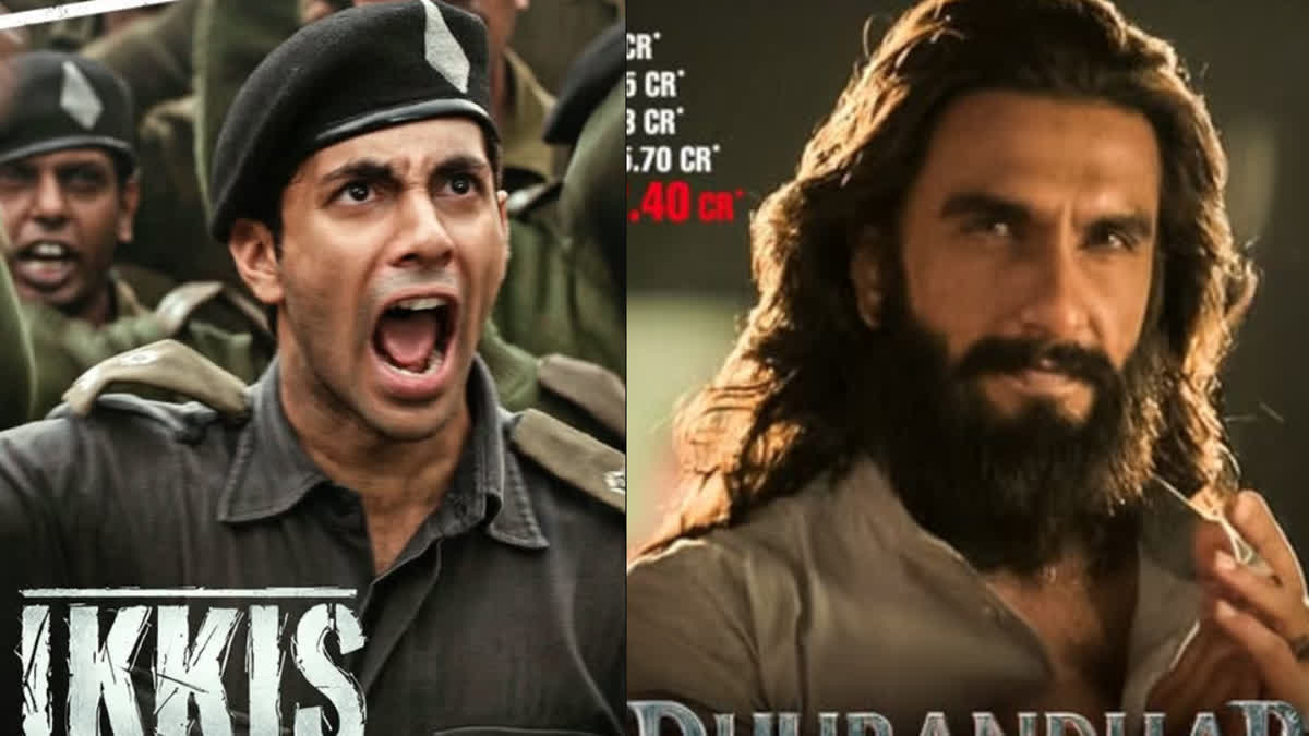 IKKIS and DHURANDHAR BOX OFFICE COLLECTION