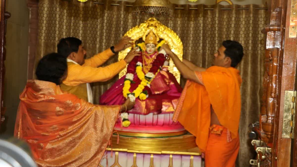 MOHAN YADAV RAJARAJESHWARI TEMPLE