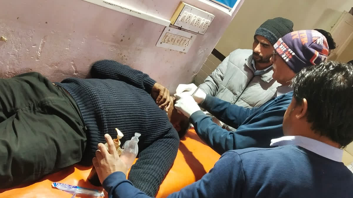 farmer injured in Kuchamancity