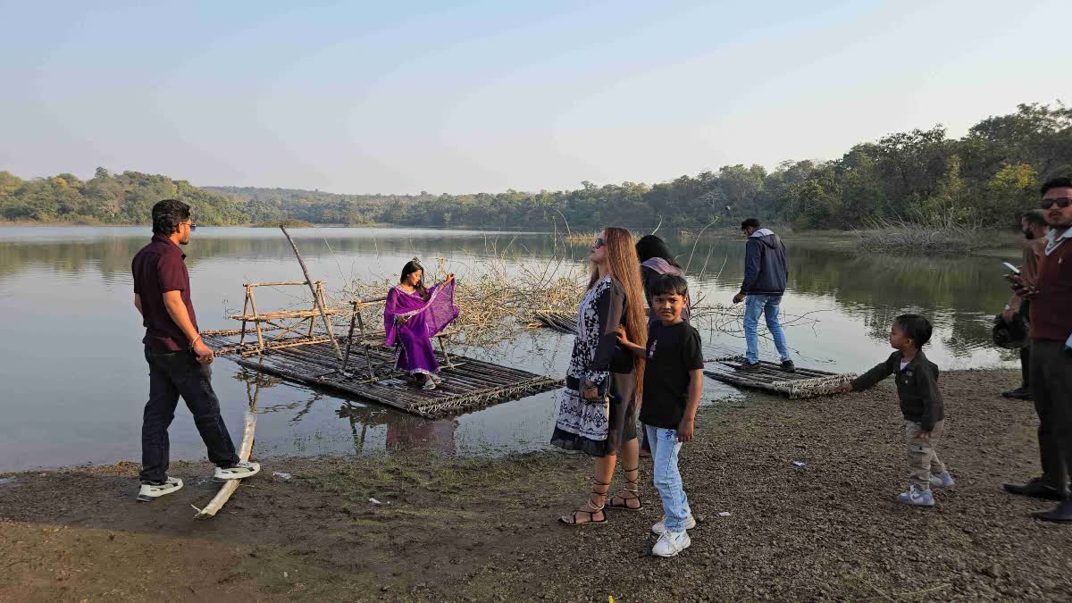 bamboo rafting siyadevi dam