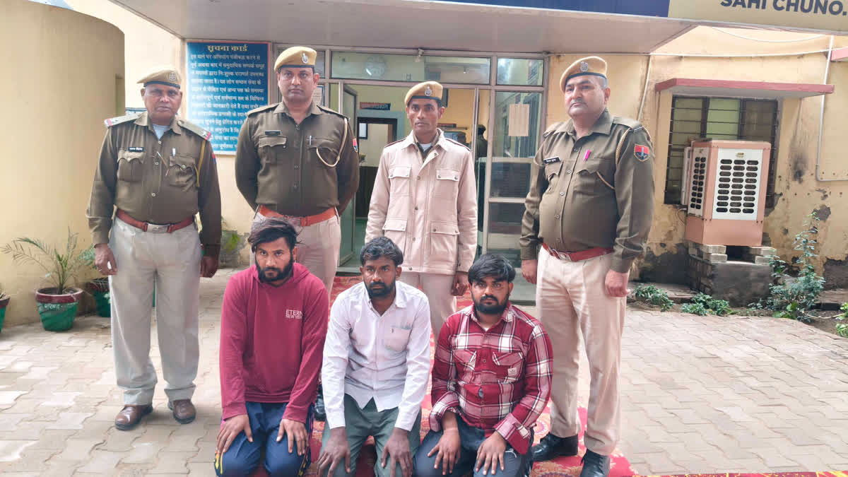 Accused in police custody