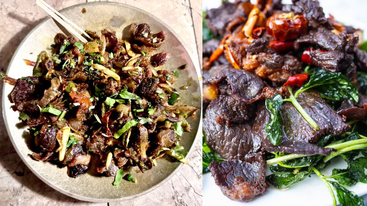 HEALTH BENEFITS GOAT BLOOD FRY  SIDE EFFECTS OF EATING GOAT BLOOD  DR SANTHOSH JACOB  GOAT BLOOD POWER