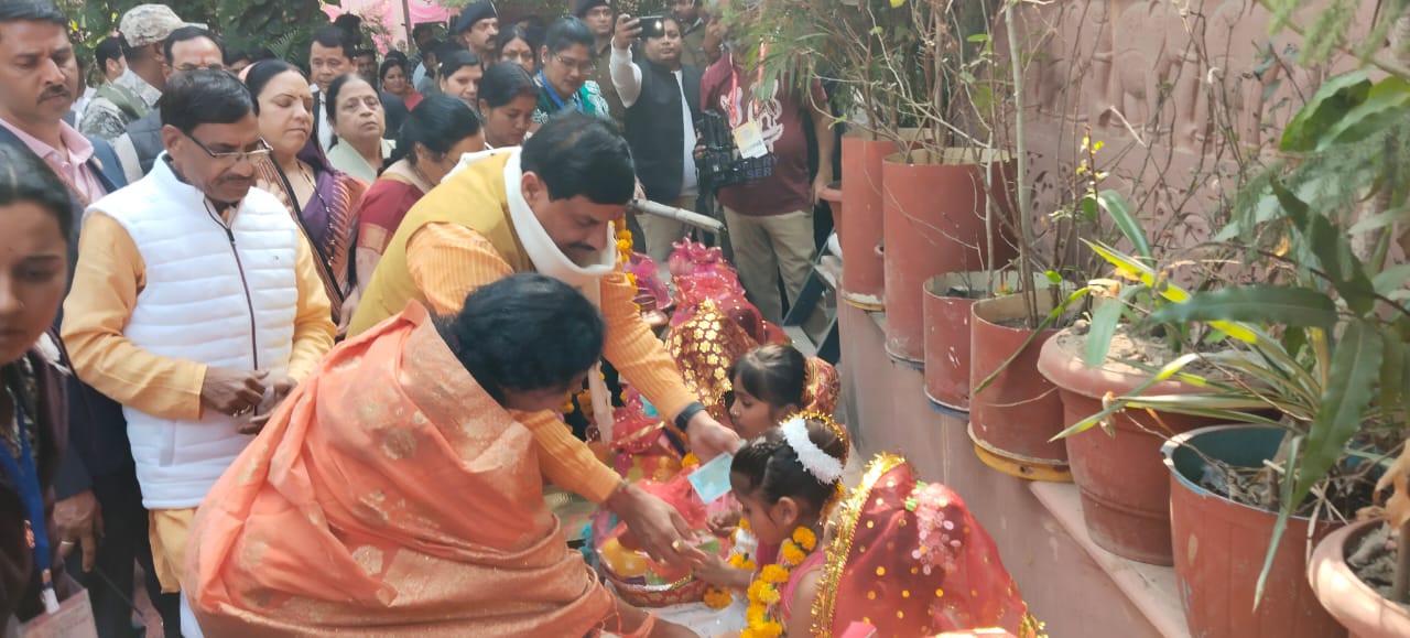MOHAN YADAV RAJARAJESHWARI TEMPLE