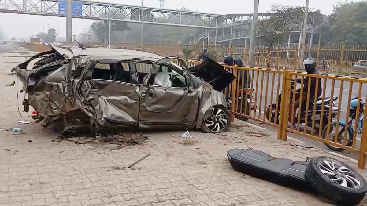 Road Accident In Faridabad