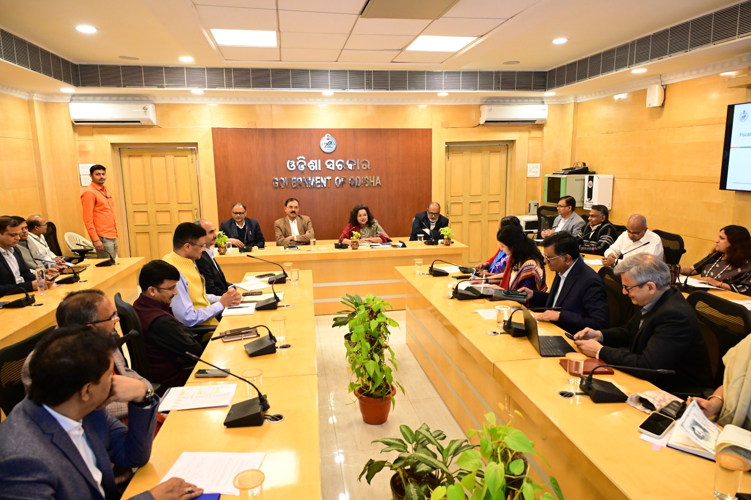 Anu Garg holds first secretary level meeting