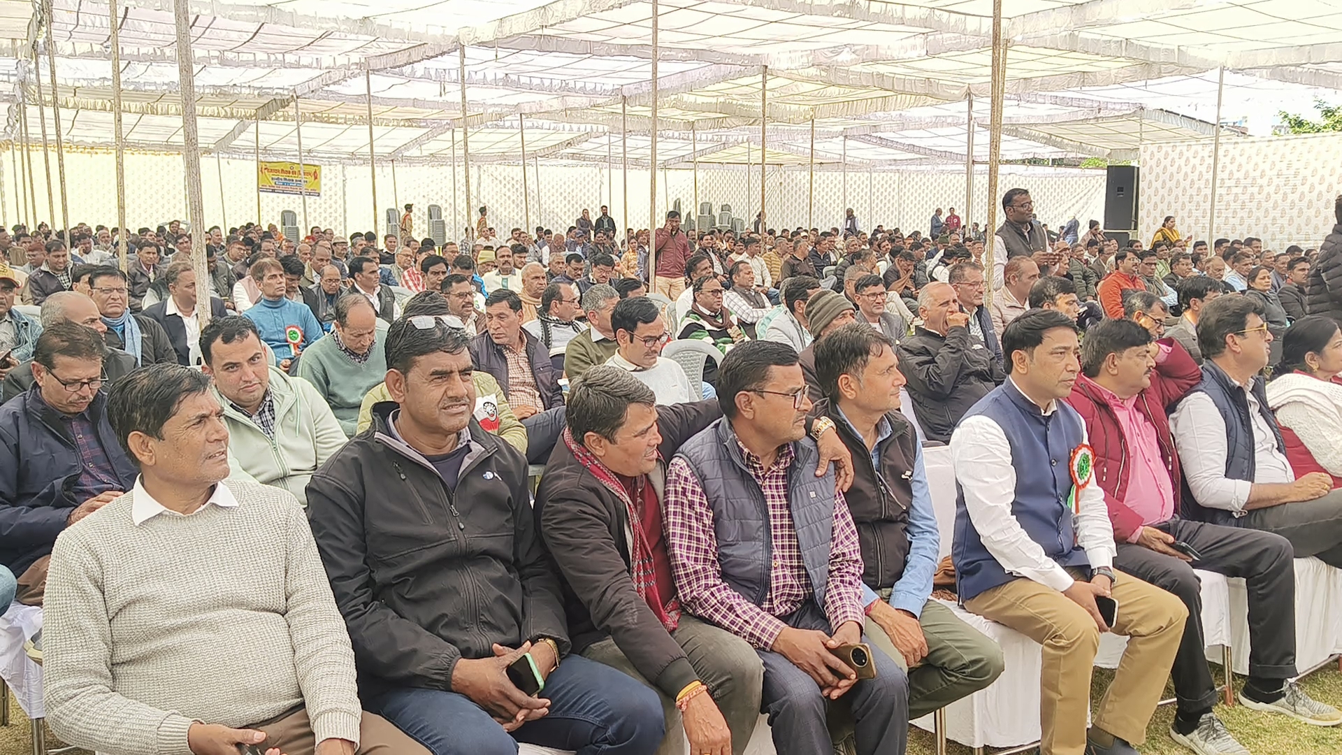 Teachers attending the conference