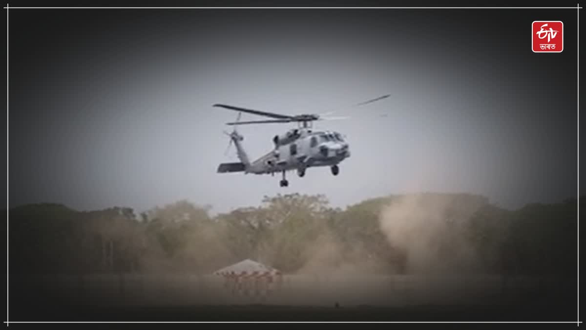 MH60R Seahawk helicopter