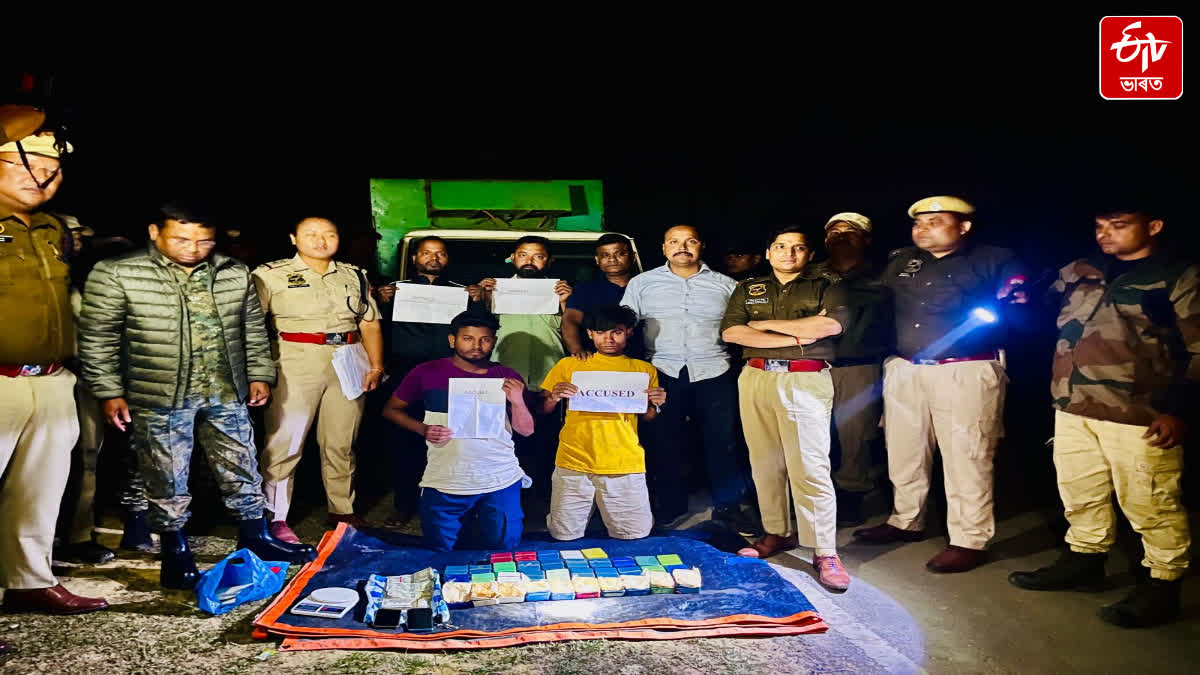 Drugs worth around Rs 2 crore seized in Silchar, two smugglers arrested
